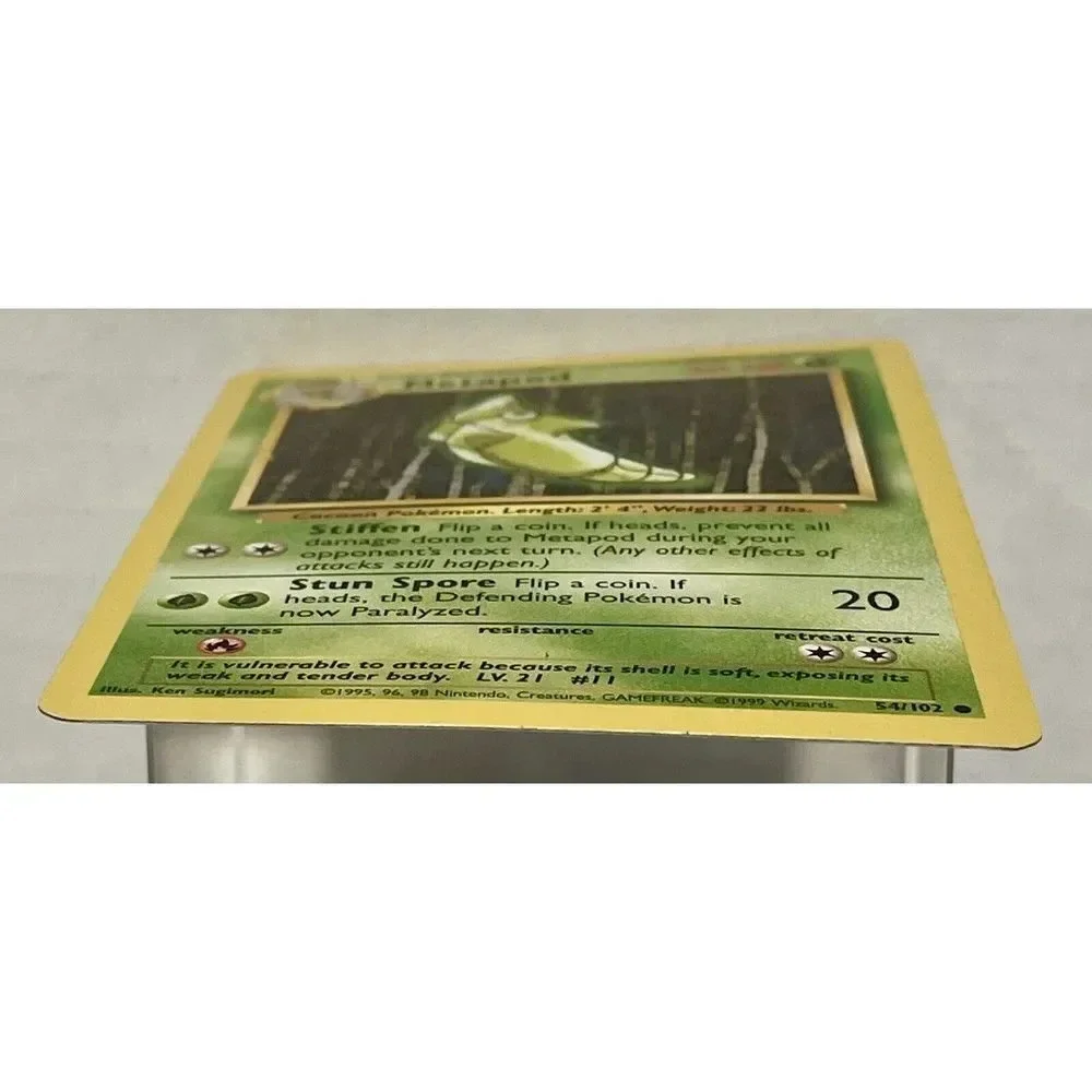 Metapod 54/102 Base Set Common‎ Unlimited Pokemon WOTC Vintage NM